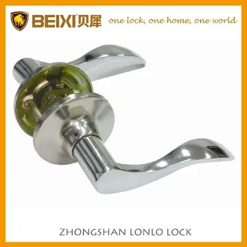 Reversible entrance tubuar zinc leverset hallway door passage lock
