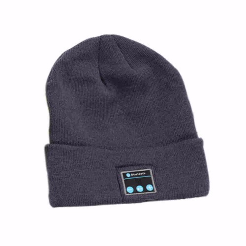 Headset Topi Rajutan Beanie Nirkabel untuk Mendengarkan Musik