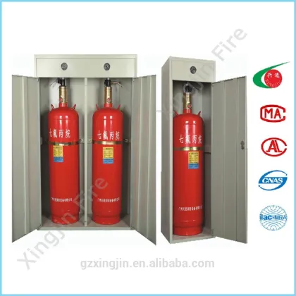 automatic FM200 firefighting equipment with solenoid valve