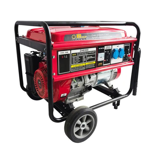 6500 5kW Portable Gasoline Generator OHV Manual for Sale in China