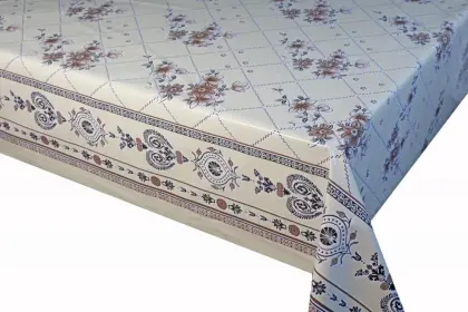 Elegant Tablecloth with Non woven backing Costco