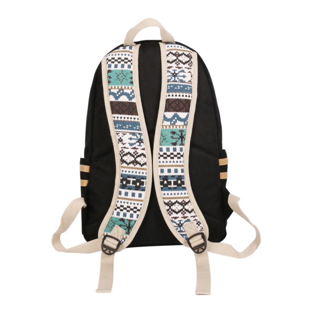 Mochilas leves de lona para adolescentes