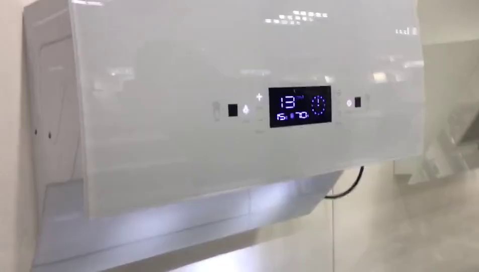 Low Noise  220V/110V exported modern white range hood/  range hood parts kitchen use