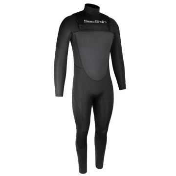 Seaskin 3mm Front Zipper Black Color Surfing Wetsuits