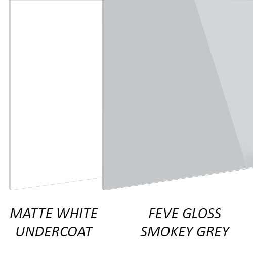 Строительные плиты FEVE Gloss Smokey Grey Aluminium Sheets