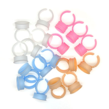 Disposable Glue Tattoo Extension Ring for Permanent Makeup Eyelash Cup