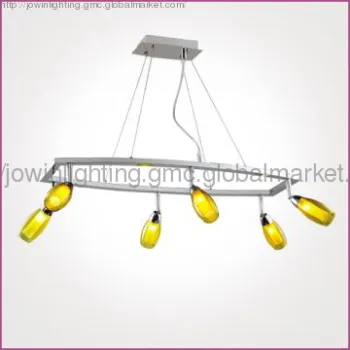 Popular Yellow Mirror Glass Modern Pendant Lamp