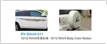 FOR RAV4 08-12 Front And Rear Bumper,Running board,Tail Door Pedal,Roof Rack