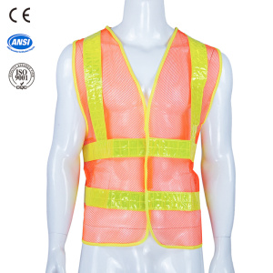 khả năng hiển thị cao an toàn đường bộ phản xạ vest