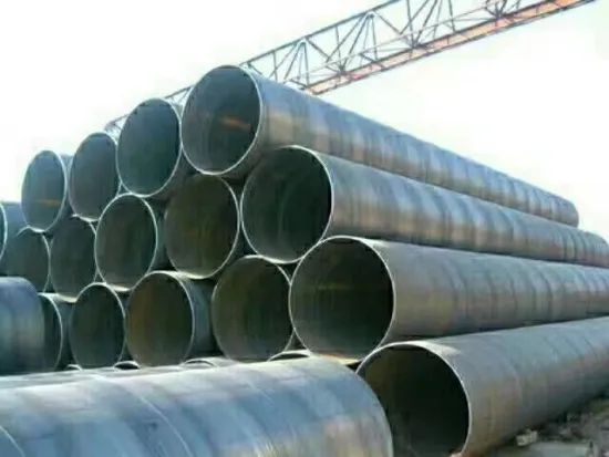 EN10219 S235JRH SSAW Carbon Steel Pipe