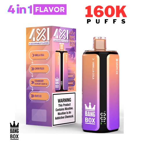 Bang Box 160k New Disposable Vape Switch Flavor