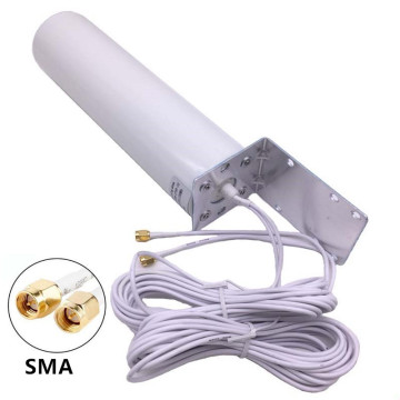 JX SMA antenna 3G 4G LTE 698-960/1710-2700MHZ 12dBi Double 5m cable antenna for Huawei B593 E5186 For HUAWEI B315/593S/B880/B310