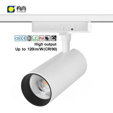 360 Degree Adjustable High-Quality 36W LED Track Light for Commercial Lighting