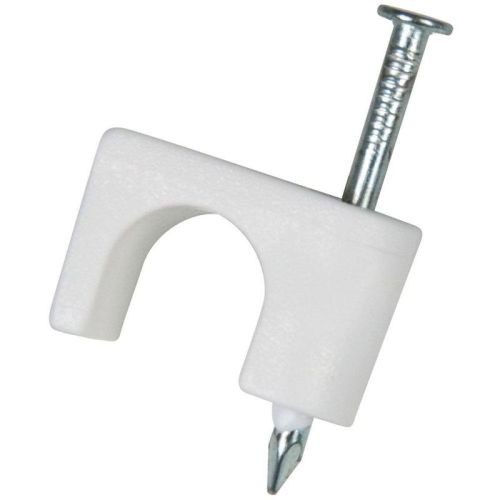 Bàn bảng màu trắng RG59 RG6 Clip cáp hàng đầu