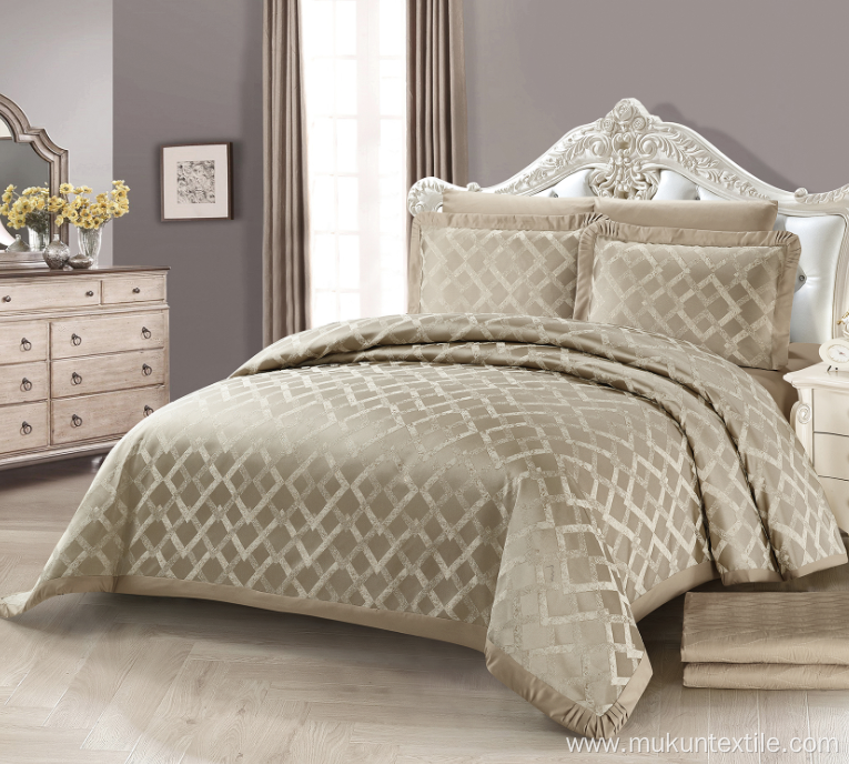 Buy jacquard comforter duvet bedding set