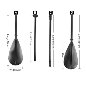 Adjustable Aluminum Paddle for SUP Board and Kayak