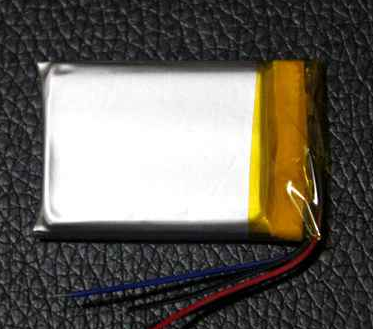 Batterie de polymère de 500mAh Li pour le tableau de bord (LP2X3T6)