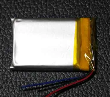 500mAh Li Polymer Battery For Dashboard (LP2X3T6)