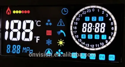 smart home system lcd control panel