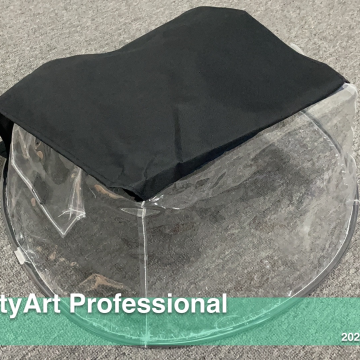 Stage Light Moving Head LED PAR Light Rain Cover - Black and Transparent