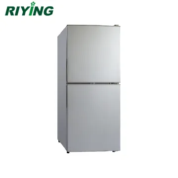 205 Liter Double Door & Top Freezer Stainless Steel Household Refrigerator: BCD-205