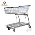 2 layer Metro Supermarket Shopping Trolley