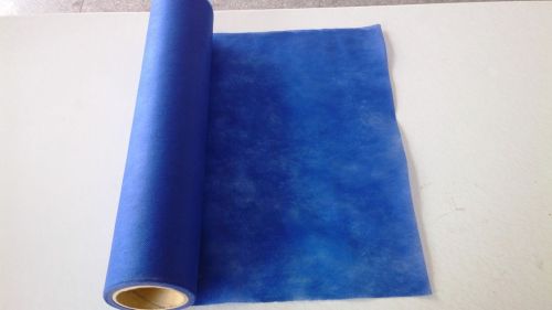 Blue Spunbond Nonwoven Fabric For Landscape , Custom Width