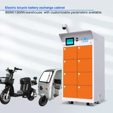 Front-Accessible Canopy&Monitor 8Slots Battery Swap Cabinet