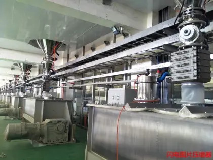 Dense Phase Pneumatic Conveying System