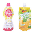 Laminated renewable material food pouches juice sachet