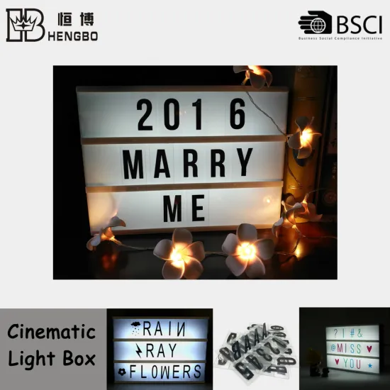 popular kid light LED table light Cinematic A4 Lightbox