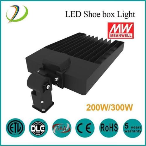 200W Dimmable Roadway Led Shoebox Light Fixture