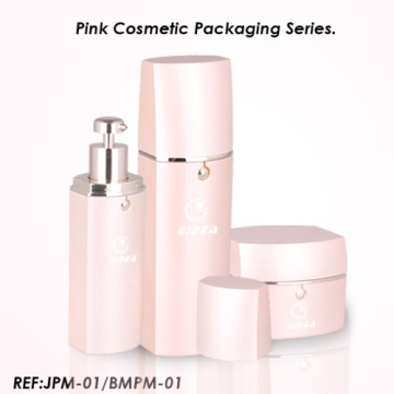 Pink Wholesale Cosmetic Jars And Bottles 