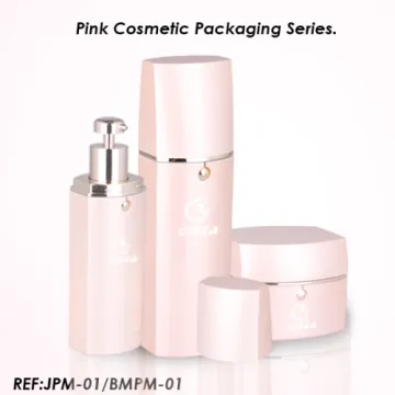 Pink Wholesale Cosmetic Jars And Bottles 