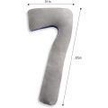 L-Shaped Pregnancy Pillow for Side Sleeping