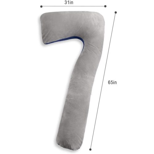 Maternity pillow L-Shaped Pregnancy Pillow for Side Sleeping Supplier