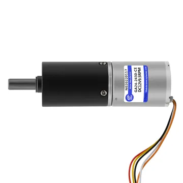 12V/24V Micro Brushless Gear Motor with Planetary Gearbox and BLDC 2430 - Max 21kg Torque Manufacturer