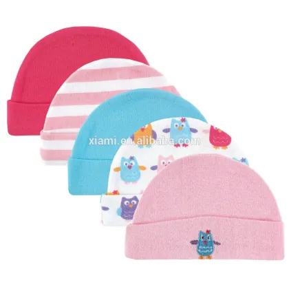 newest nature fabric superior texture pure color little car pattern cap baby boy