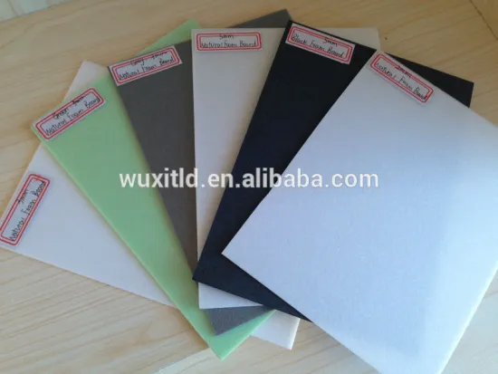 High quality PS foam board/paper foam board/natural foam board