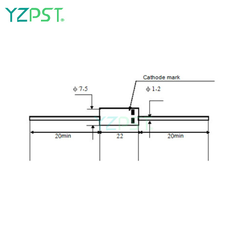 High Voltage Diode of CL08-12 for high voltage rectification