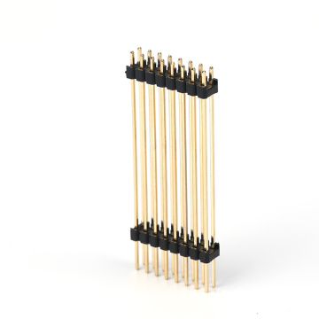 2.54mm double row double plastic 180 degree