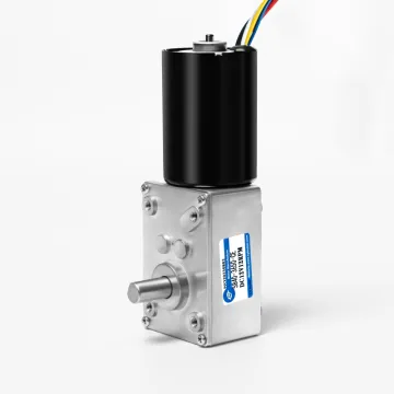 XYT 5840 Gearbox - 70kg/100KG Load, 470RPM, 12V/24V BLDC DC Turbine Worm Gear Reducer