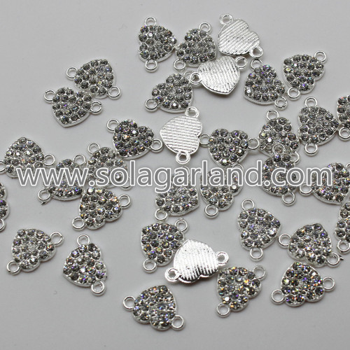 15 * 11MM antaño tibetano corazón filigrana de plata encantos gota