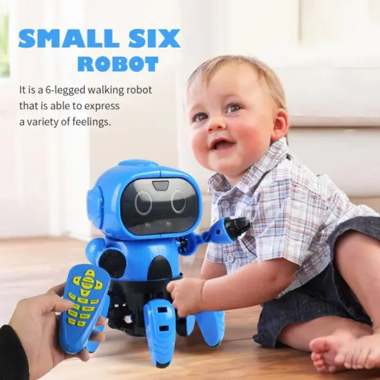 Intelligent Induction Robot DIY MoFun - 963 DIY Assembled Electric Robot Infrared Obstacle Avoidance With Transmitter toys