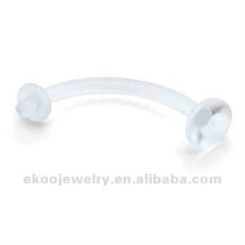 Body Piercing Clear Eyebrow Retainer