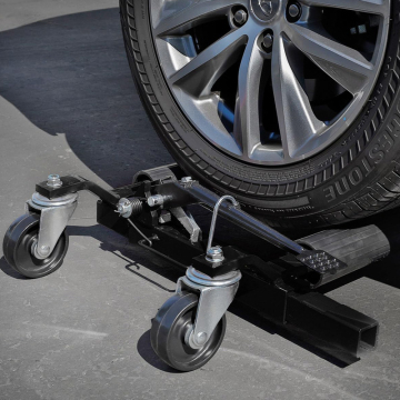 1500lbs Heavy Duty Auto Car Dolly - Portable Tire Bearing Lift Pair