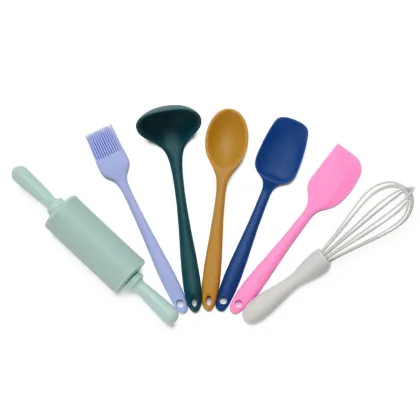Silicone Kitchen Utensils Set Heat-Resistant Cooking Tools