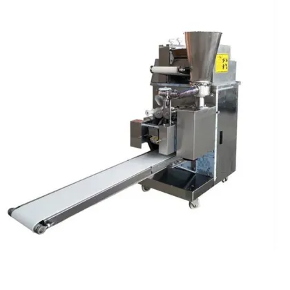 Stainless Steel Gyoza Dumpling Wonton Wrapper Skin Making Machine: Automated Solution for Efficient Food Production