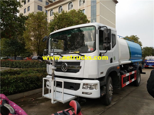 6m3 DFAC Road Watering Tanker Trucks