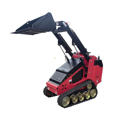 Çok fonksiyonlu kullanım için yüksek kaliteli benzinli motor mini skid direksiyonlu yükleyici